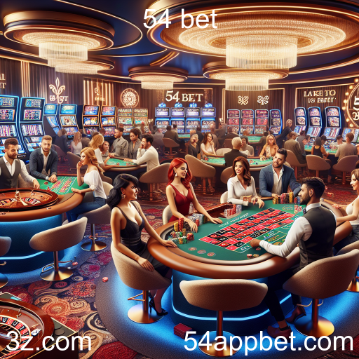 Experimente a Emoção do Cassino Ao Vivo no 54 Bet